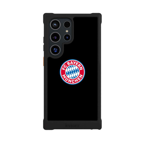 Samsung Galaxy S24 Ultra NIVOmax FCB Logo auf Schwarz