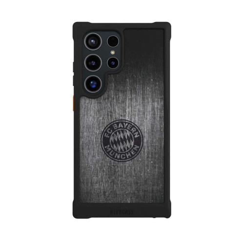 Samsung Galaxy S24 Ultra NIVOmax Metalllook FCB Logo einfarbig