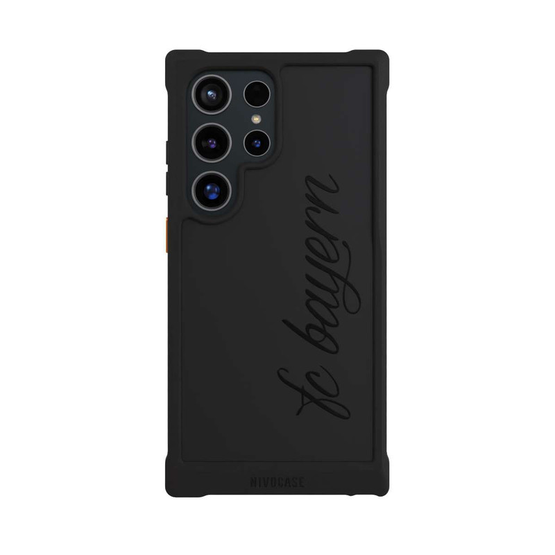 Galaxy S24 Ultra NIVOmax Schwarzes FCB Girlmotiv - ohne Hintergrund