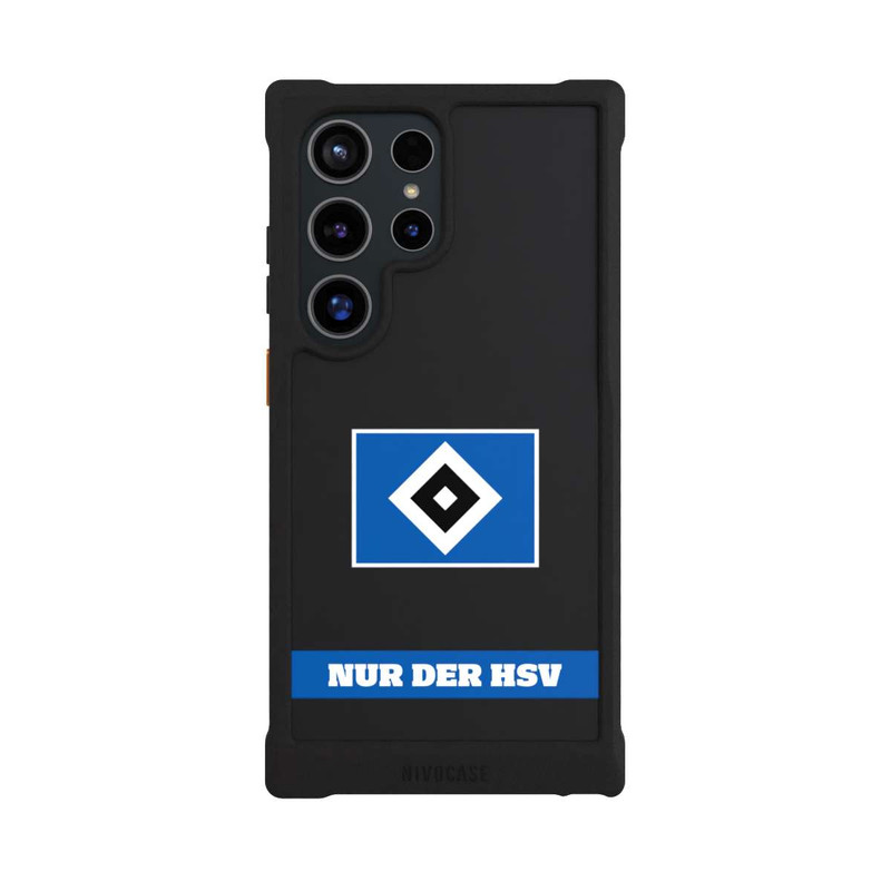 Galaxy S24 Ultra NIVOmax Nur der HSV bleu - sans fond