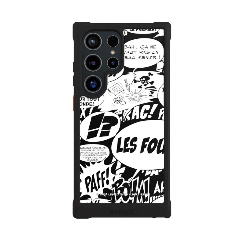Galaxy S24 Ultra NIVOmax Speech Bubbles Asterix Black