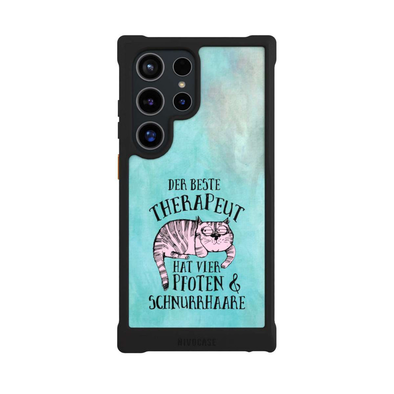 Galaxy S24 Ultra NIVOmax Katze Therapeut
