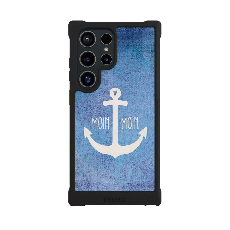 Galaxy S24 Ultra NIVOmax Moin Moin Anker Blau