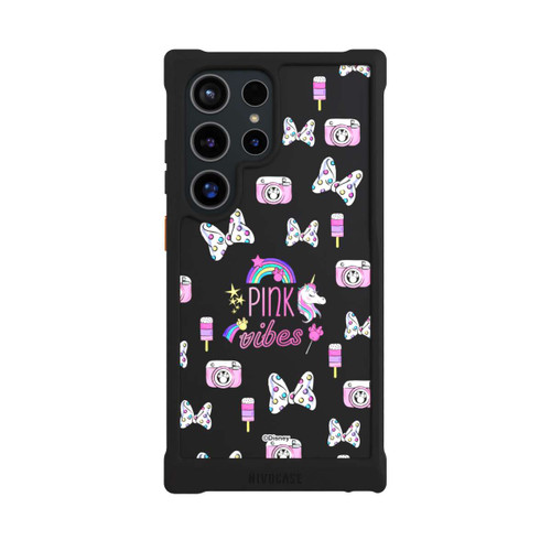 Samsung Galaxy S24 Ultra NIVOmax Pink Vibes Transparent