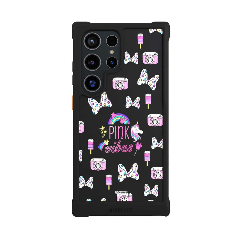 Galaxy S24 Ultra NIVOmax Pink Vibes Transparent