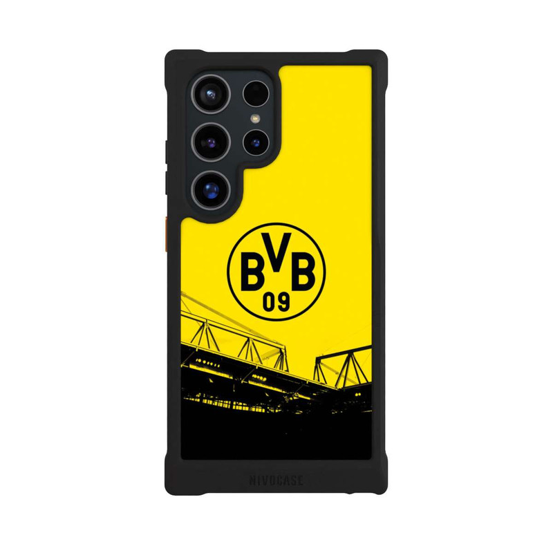 Galaxy S24 Ultra NIVOmax Stade Noir-Jaune- BVB