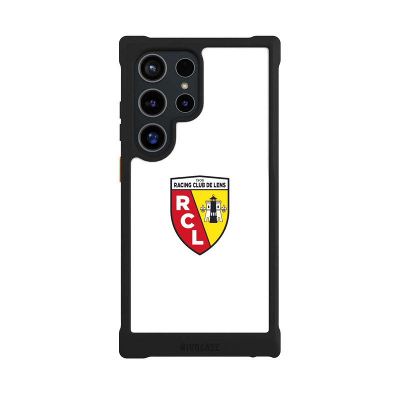 Galaxy S24 Ultra NIVOmax RC Lens -Logo - Weiß