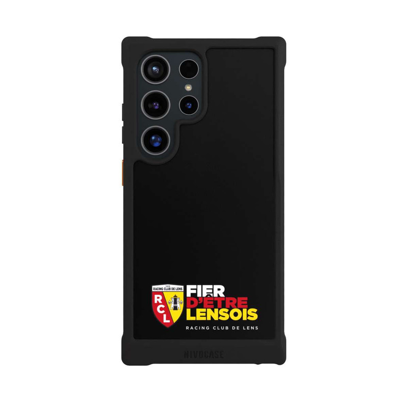 Galaxy S24 Ultra NIVOmax RC Lens Logo Schwarz Unten
