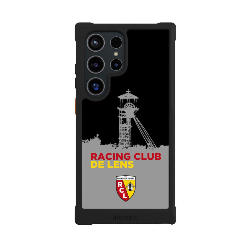 Galaxy S24 Ultra NIVOmax RC Lens Turm Schwarz-Grau