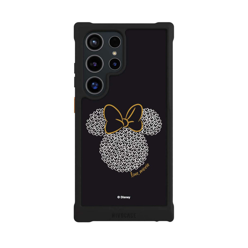 Galaxy S24 Ultra NIVOmax Minnie Noir et Blanc