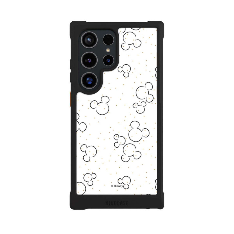 Galaxy S24 Ultra NIVOmax Golden Micky Pattern
