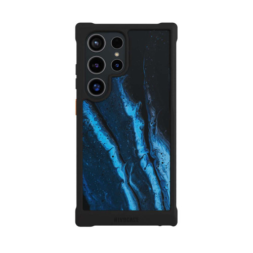 Samsung Galaxy S24 Ultra NIVOmax Blue oil texture