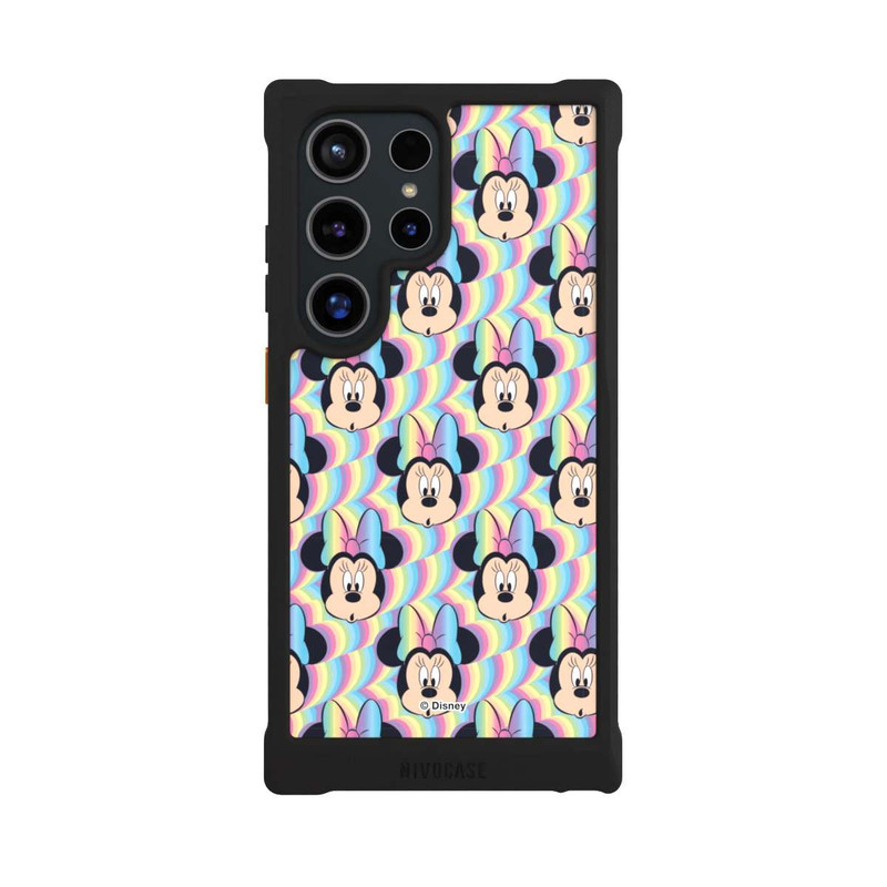 Galaxy S24 Ultra NIVOmax Minnie Rainbow Faces