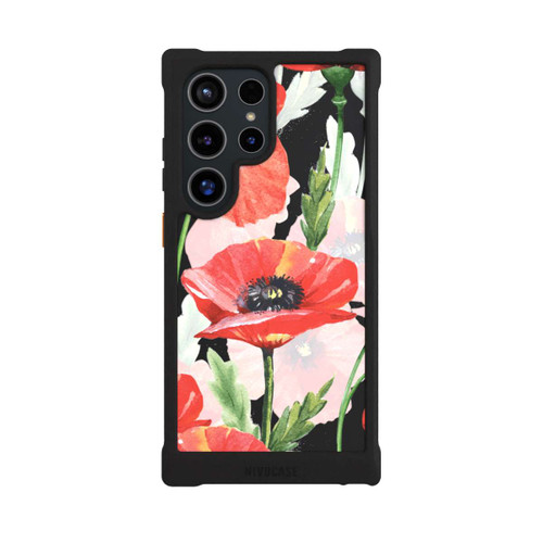 Samsung Galaxy S24 Ultra NIVOmax Üppige Mohnblüten Wiese