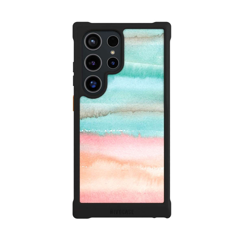 Galaxy S24 Ultra NIVOmax Été Aquarelle Dégradé