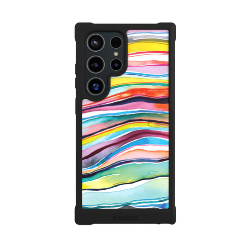 Samsung Galaxy S24 Ultra NIVOmax Watercolor Agate Layers