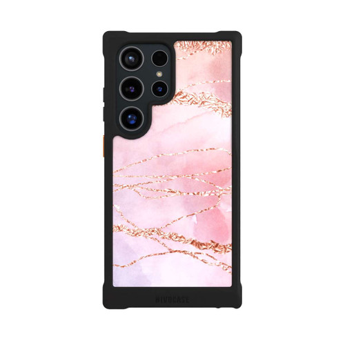 Samsung Galaxy S24 Ultra NIVOmax Glitter Look Pink Girly Marmor