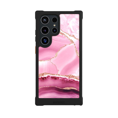 Samsung Galaxy S24 Ultra NIVOmax Meerjungfrauen Pink Marmor