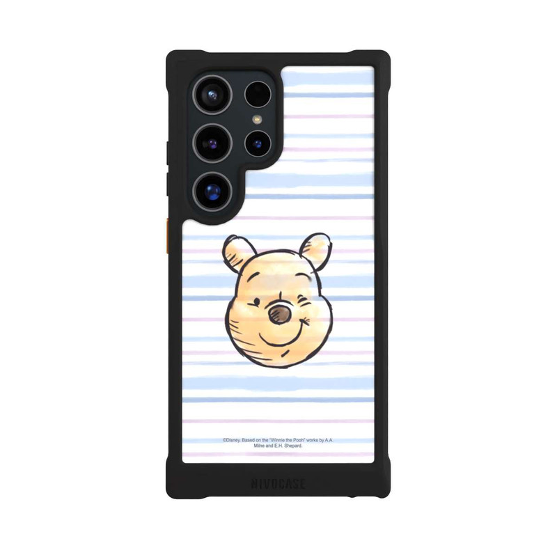 Galaxy S24 Ultra NIVOmax Winnie Puuh auf Streifen