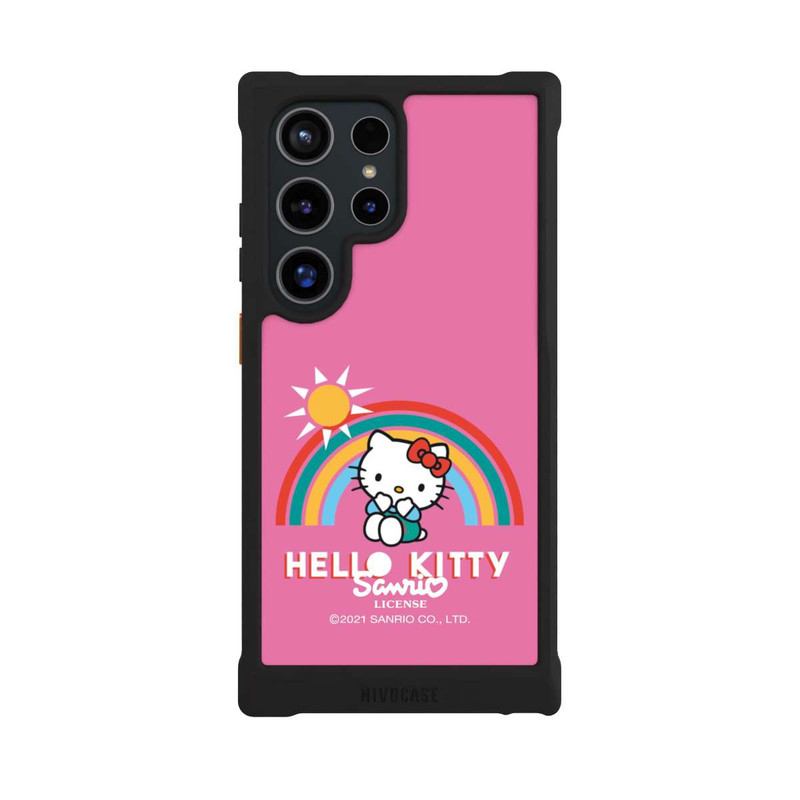 Galaxy S24 Ultra NIVOmax Hallo Kitty Regenbogen