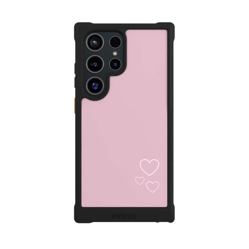 Samsung Galaxy S24 Ultra NIVOmax Pink little hearts