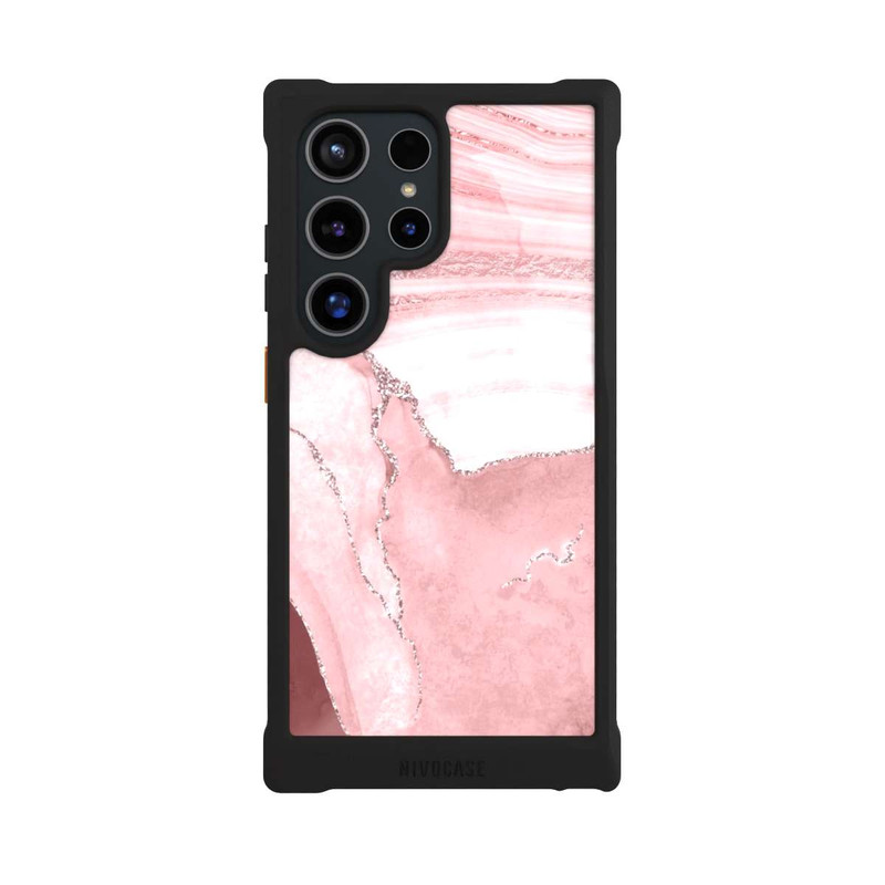 Galaxy S24 Ultra NIVOmax Rêve de jour rose