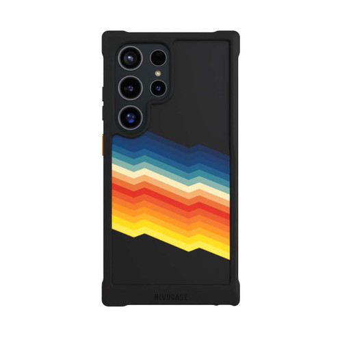 Samsung Galaxy S24 Ultra NIVOmax Abstract Rainbow Transparent