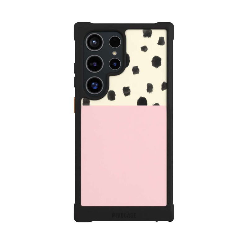 Galaxy S24 Ultra NIVOmax Punkte und Rosa