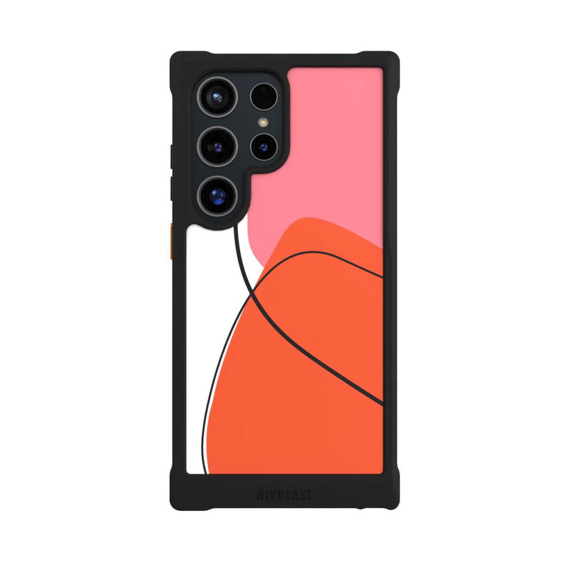 Galaxy S24 Ultra NIVOmax Mon art orange