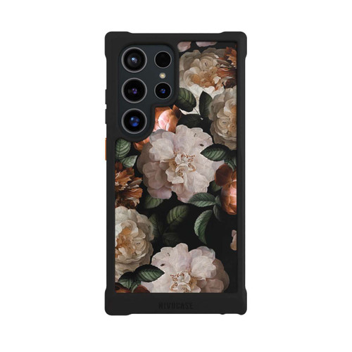 Samsung Galaxy S24 Ultra NIVOmax Copper Roses Wallpaper