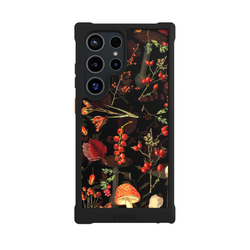 Samsung Galaxy S24 Ultra NIVOmax Pilzmuster Schwarz