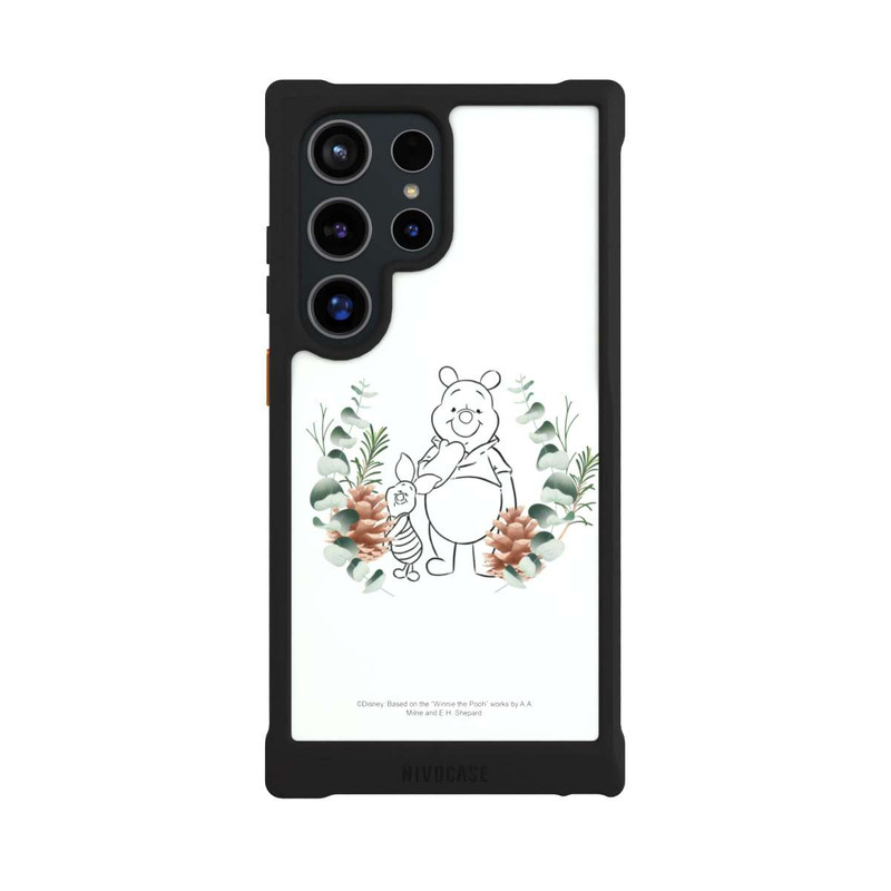 Galaxy S24 Ultra NIVOmax Grüne Liebe Puuh und Ferkel