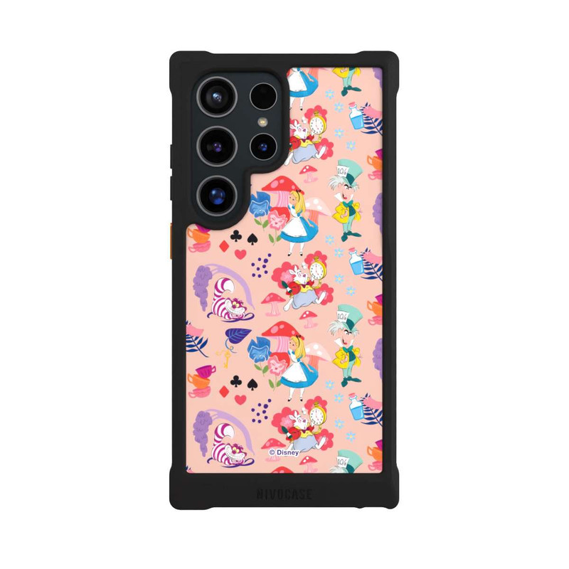 Galaxy S24 Ultra NIVOmax Alice Crazy Pattern