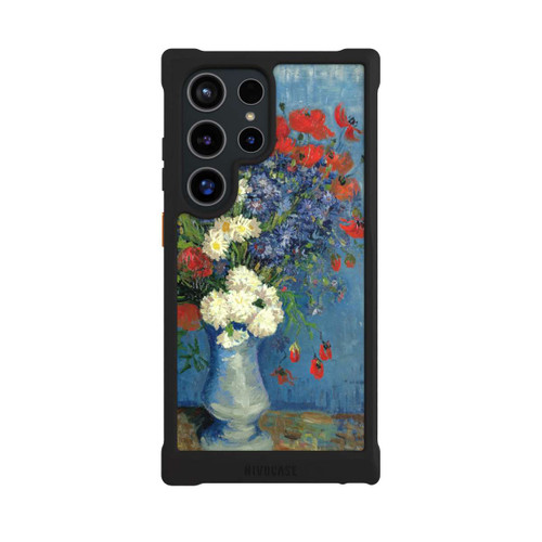Samsung Galaxy S24 Ultra NIVOmax Stillleben Vase mit Kornblumen und Mohnblumen von Vincent Van Gogh