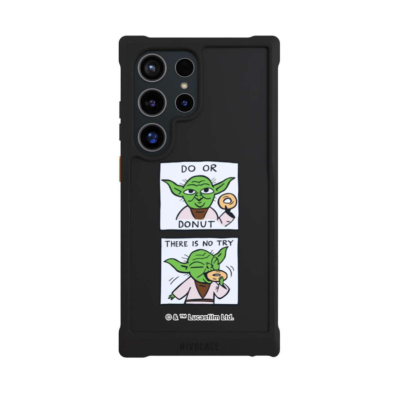 Galaxy S24 Ultra NIVOmax Yoda Comic Donut