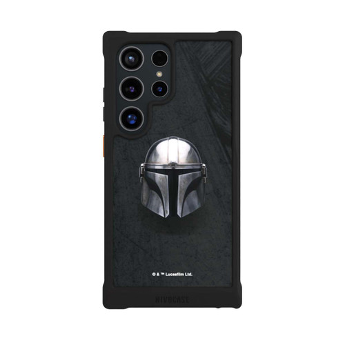 Samsung Galaxy S24 Ultra NIVOmax Schwarzer Mandalorianer Helm