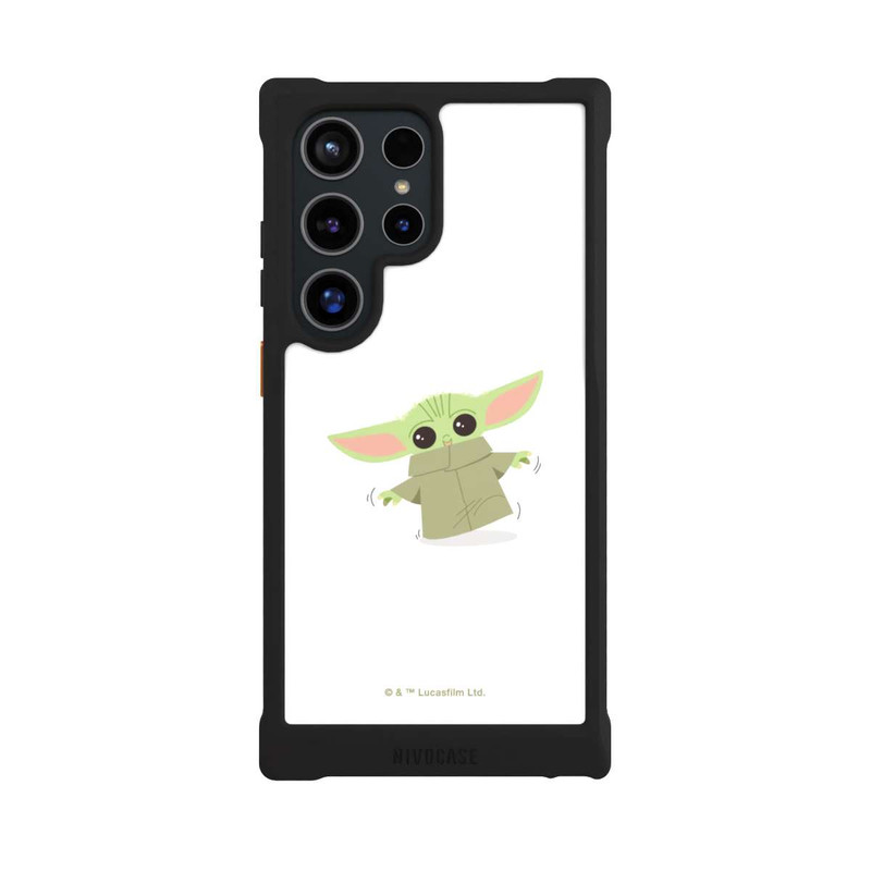Galaxy S24 Ultra NIVOmax Bébé Yoda qui marche