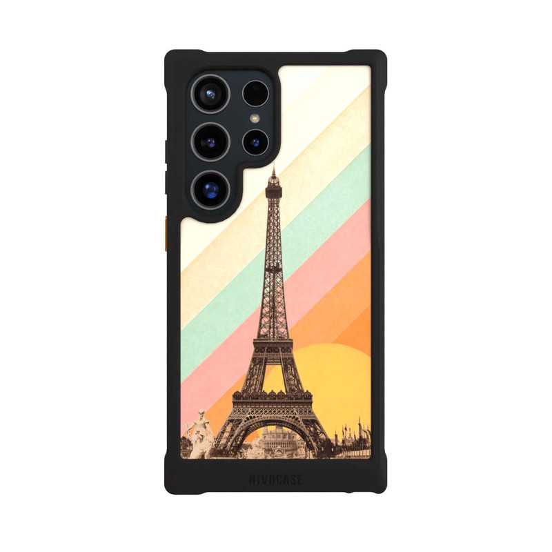 Galaxy S24 Ultra NIVOmax Eiffel Tower Rainbow