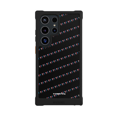 Samsung Galaxy S24 Ultra NIVOmax Drei Fragezeichen Muster Schräg