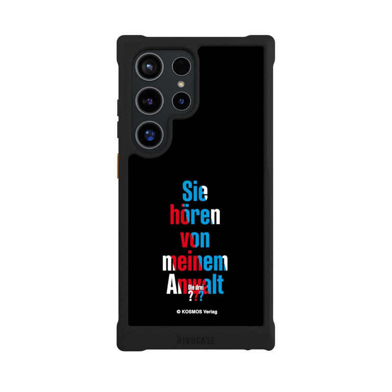 Galaxy S24 Ultra NIVOmax Sie Hören von Meinem Anwalt