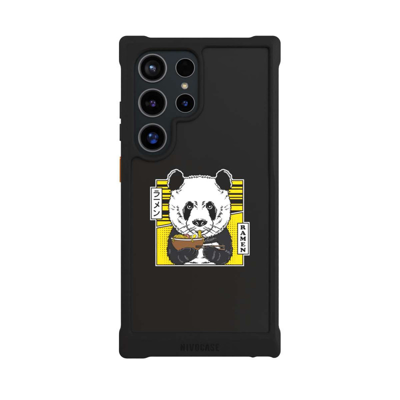 Galaxy S24 Ultra NIVOmax Panda und Ramensuppe