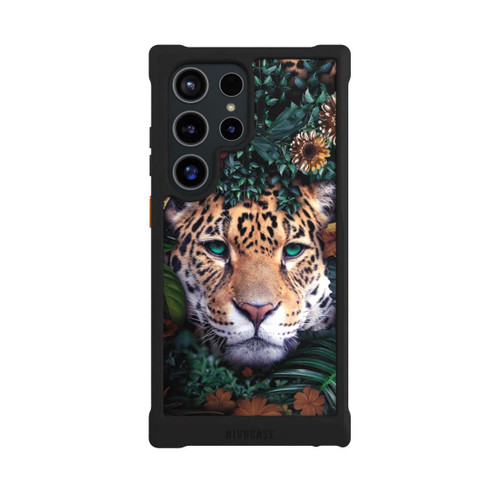 Samsung Galaxy S24 Ultra NIVOmax Jaguar in the jungle green