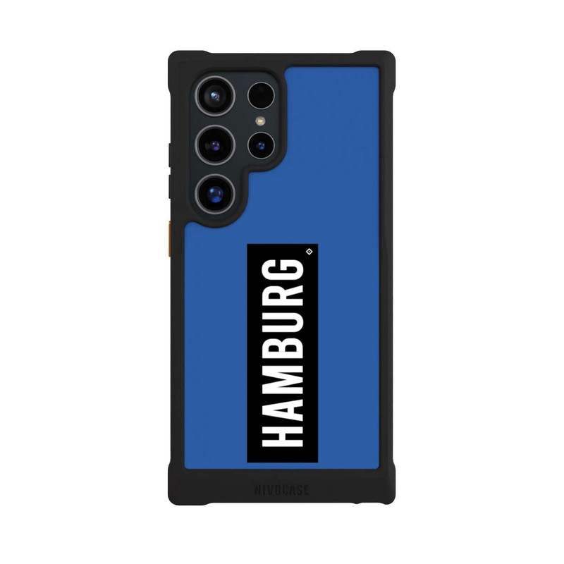 Galaxy S24 Ultra NIVOmax HSV Hamburg Schwarz Blau