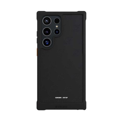 Samsung Galaxy S24 Ultra NIVOmax Black Konoha Pattern Transparant