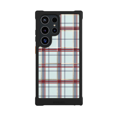 Samsung Galaxy S24 Ultra NIVOmax Tartan Blau