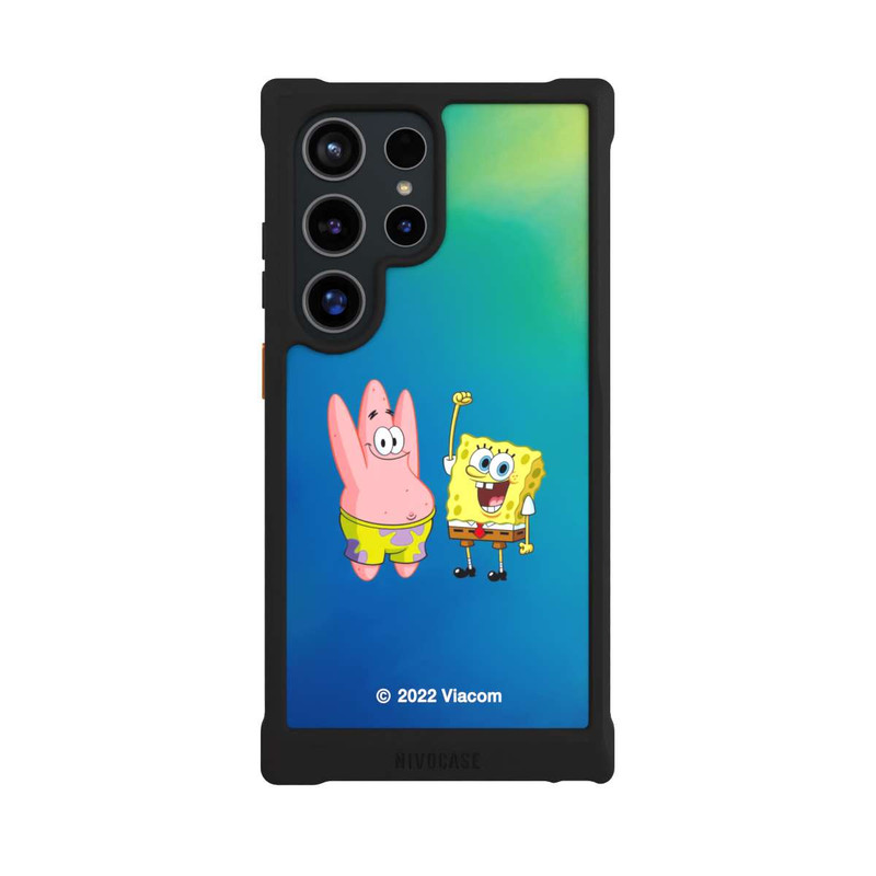 Galaxy S24 Ultra NIVOmax Spongebob und Patrick