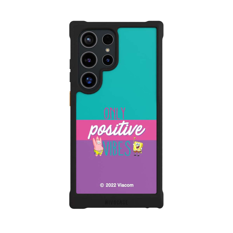Galaxy S24 Ultra NIVOmax  Spongebob - Only Positive Vibes