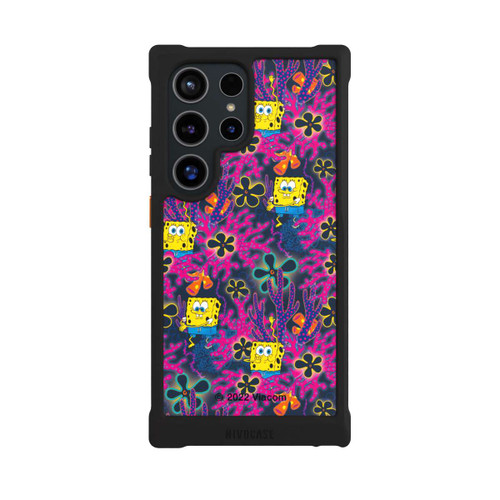 Samsung Galaxy S24 Ultra NIVOmax Spongebob - Coral Muster
