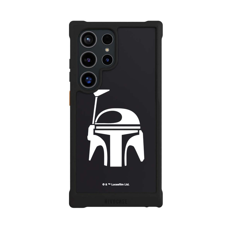 Galaxy S24 Ultra NIVOmax Boba Fett Helmet Black