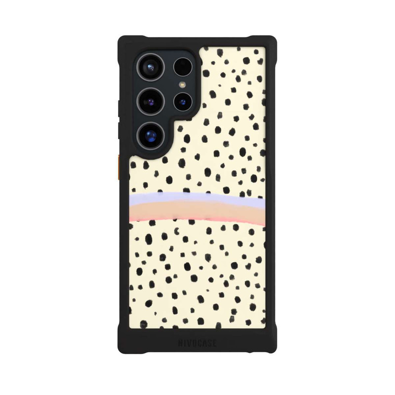 Galaxy S24 Ultra NIVOmax Verrücktes Leben Kunst Pastell